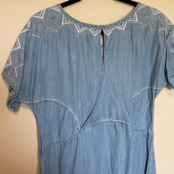 Anthropologie Holding Horses Chambray Dress - Picture 6 of 7